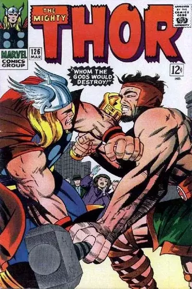thor #126 from from 1966